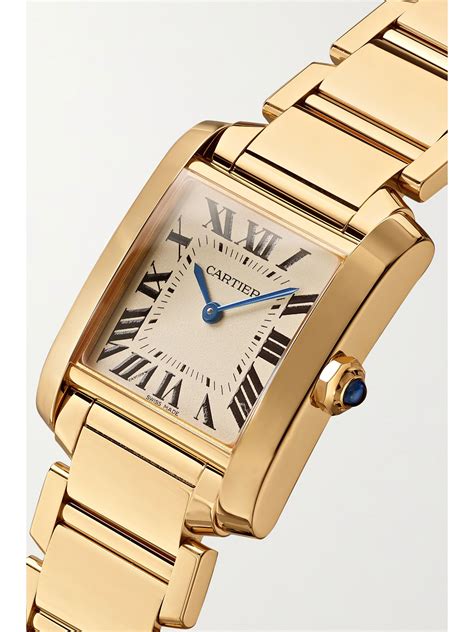 Cartier tank francaise watch